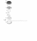 Flywheel Diagram and Parts List for 44P977-0110-G5  Briggs and Stratton Engine